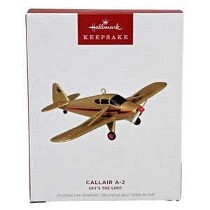 Hallmark CALLAIR A-2 Keepsake Ornament 28th in Sky's the Limit Series NIB